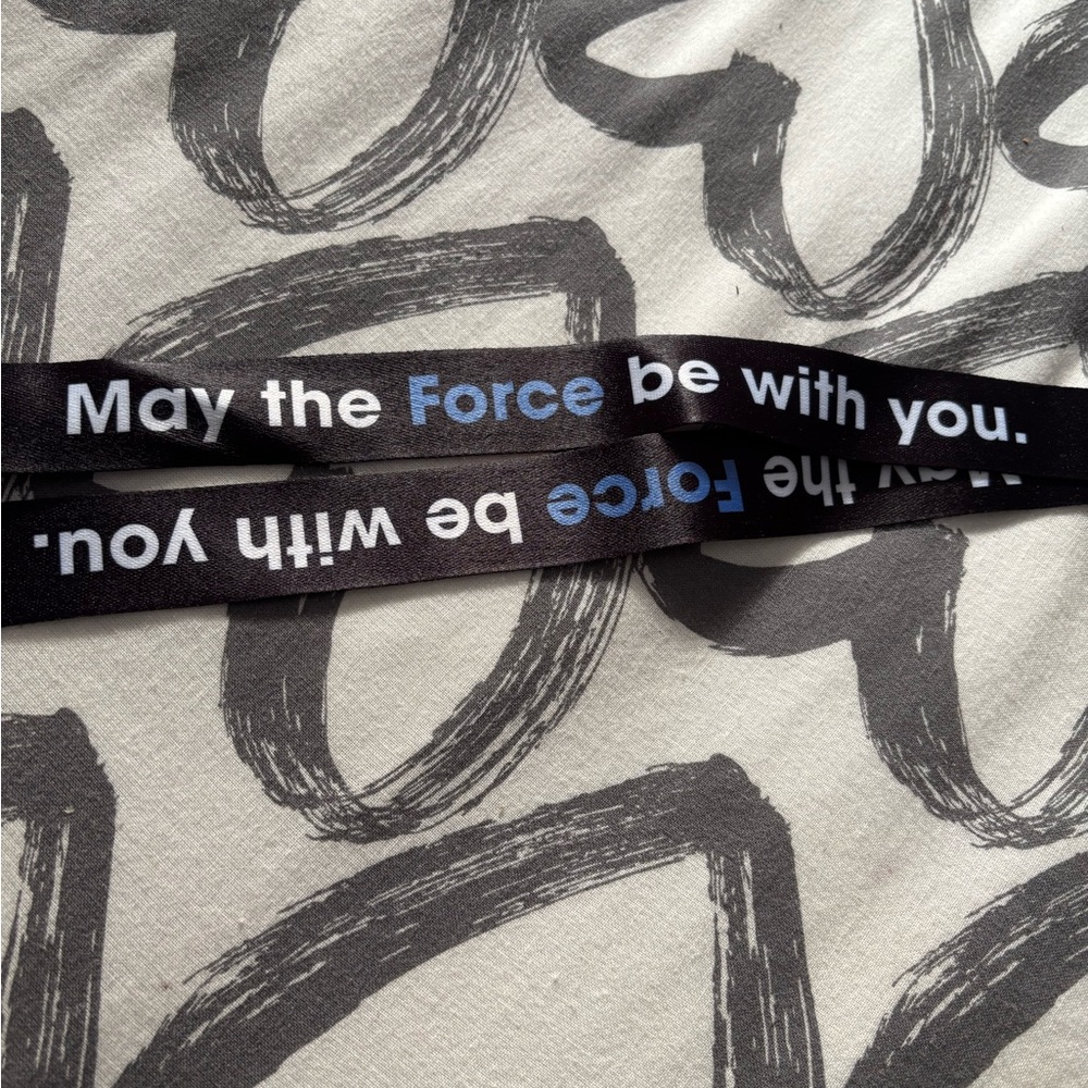 Disneyland after dark Star Wars Nite lanyard